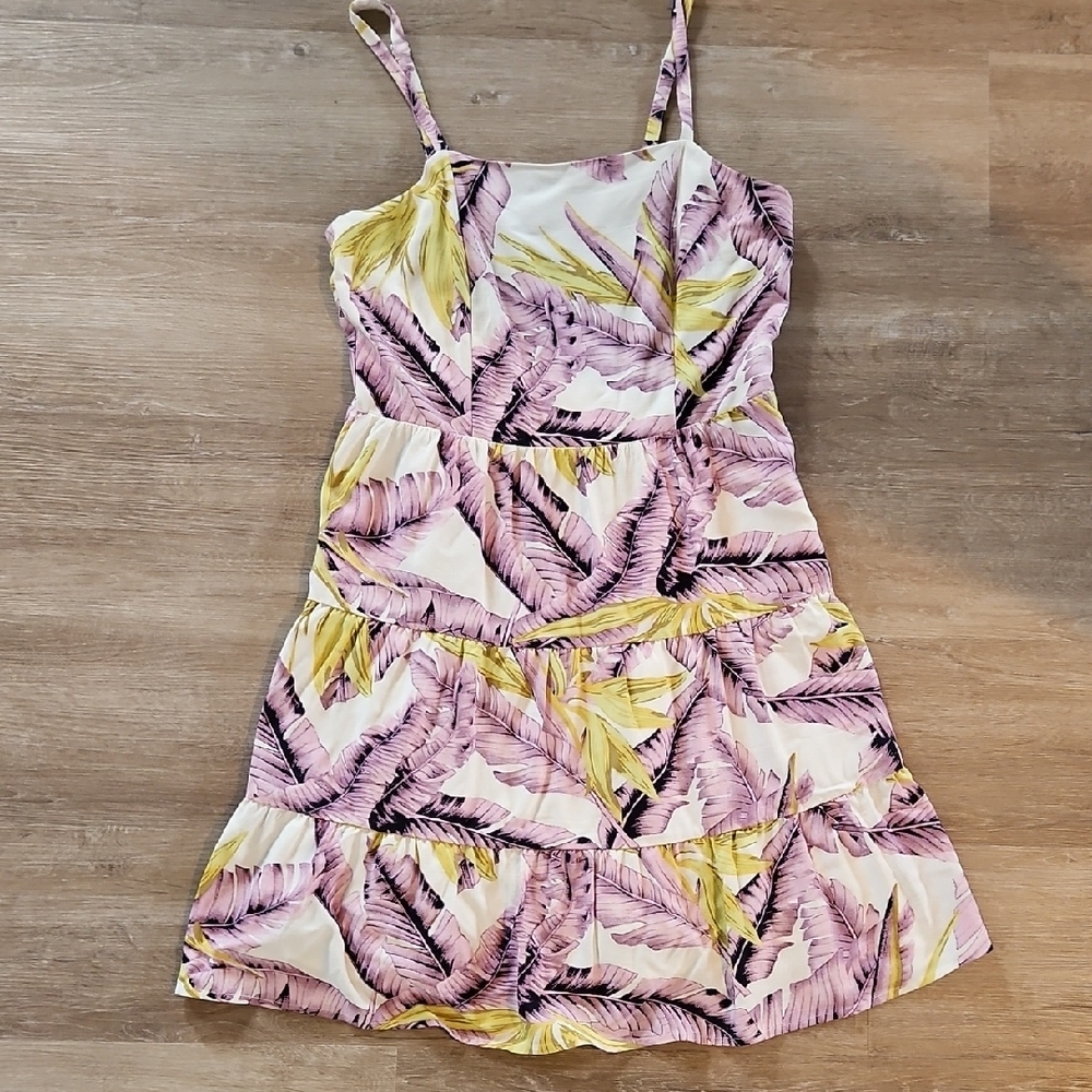 LOFT Tropical Print Dress Size 4